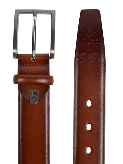 Lloyd Men's Belts Gürtel aus Leder Cognac 2