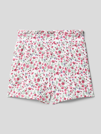 NAME IT Shorts mit Allover-Muster  Modell 'DOTTA' Weiss 3