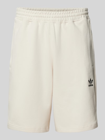 adidas Originals Regular fit sweatshorts met labelstitching Offwhite - 2