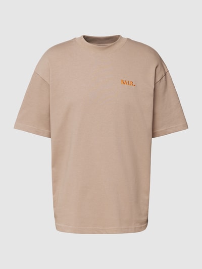 Balr. T-Shirt mit Label-Stitching Modell 'Game of the Gods' Beige 2