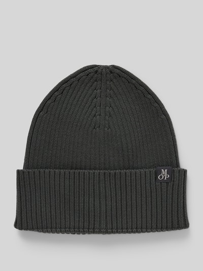 Marc O'Polo Mütze aus reiner Baumwolle Oliv 1