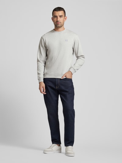 Scotch & Soda Sweatshirt met ribboorden Lichtgrijs - 1