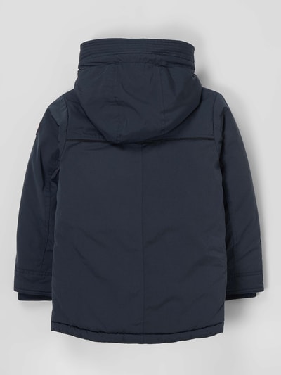 Garcia Jacke mit Kapuze - wasserabweisend Marineblau 3