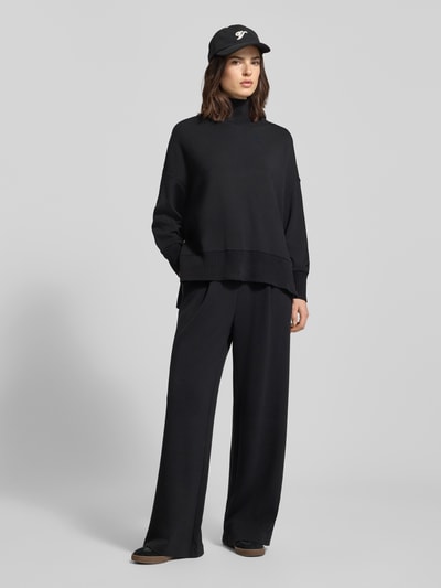 VARLEY Sweatshirt aus Viskose-Mix mit Stehkragen Modell 'barker' Black 1