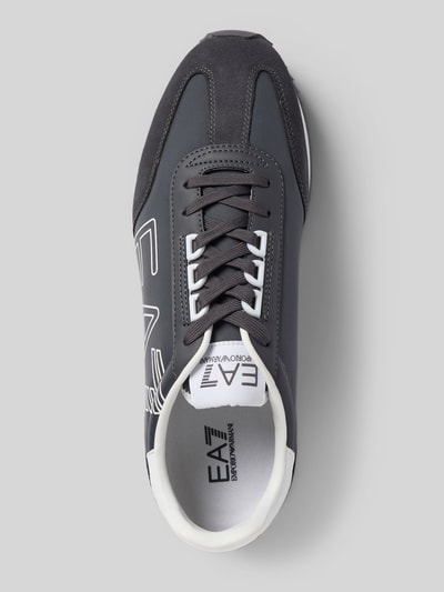EA7 Emporio Armani Sneaker mit Logo-Print Dunkelblau 3
