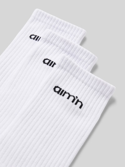 AIMN Socken mit Stretch-Anteil im 3er-Pack Weiss 2