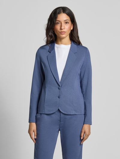FREE/QUENT Blazer mit Reverskragen Modell 'NANNI' Blau 4