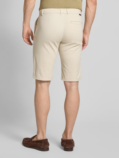 Tom Tailor Szorty chinosy o kroju slim fit z mieszanki bawełny Beżowy 5