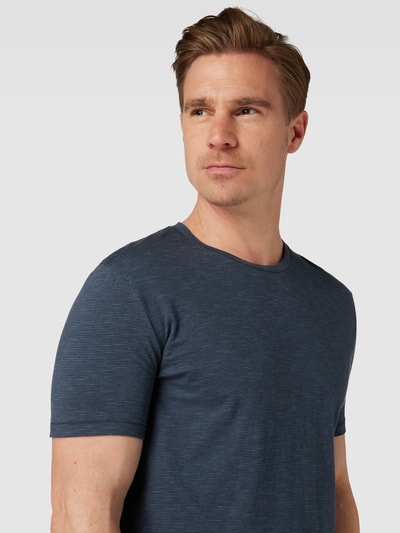 Marc O'Polo T-Shirt mit Streifenmuster Dunkelblau 3