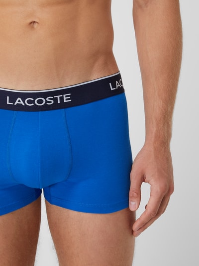 Lacoste Trunks mit Label-Details im 3er-Pack Blau 6