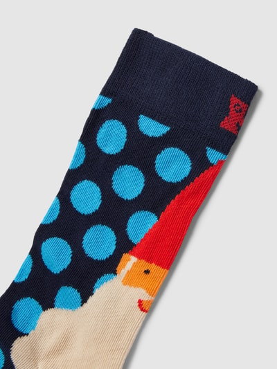 Happy Socks Socken mit Allover-Muster Blau 2