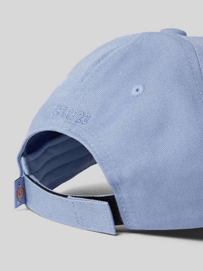 Dickies Basecap mit Label-Stitching Modell 'HARDWICK' Hellblau Melange 3