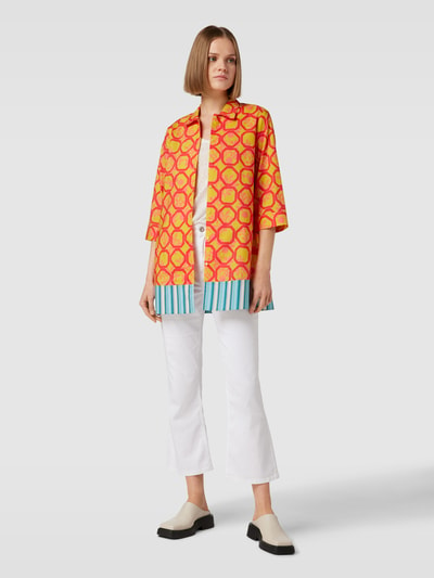 Weekend Max Mara Blouse in two-tone-stijl, model 'NURRA' Geel - 1