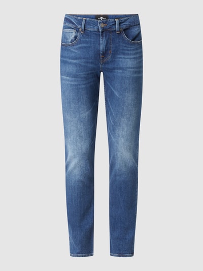 7 For All Mankind Slim Fit Jeans mit Stretch-Anteil Jeansblau 2