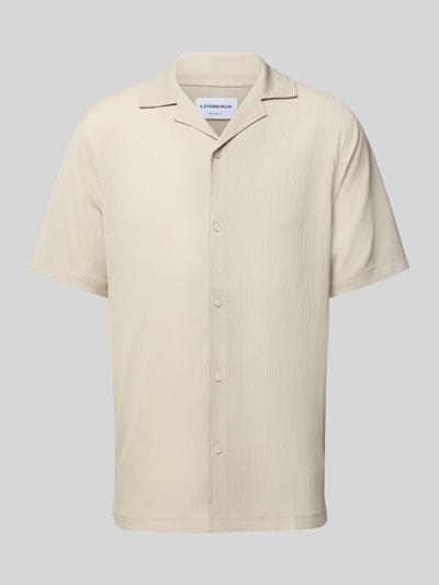 Lindbergh Relaxed Fit Freizeithemd mit Reverskragen Sand 2