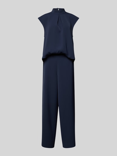 mbyM Jumpsuit met opstaande kraag, model 'Maaja' Marineblauw - 2