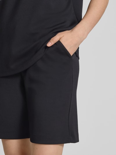 Soyaconcept Sweatshorts mit elastischem Bund Modell 'Banu' Black 3