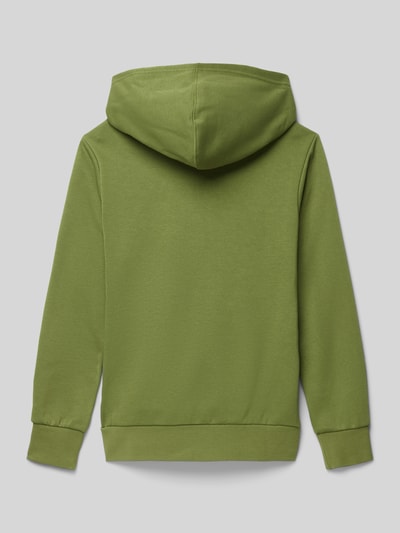 CHAMPION Hoodie met labelstitching Olijfgroen - 3