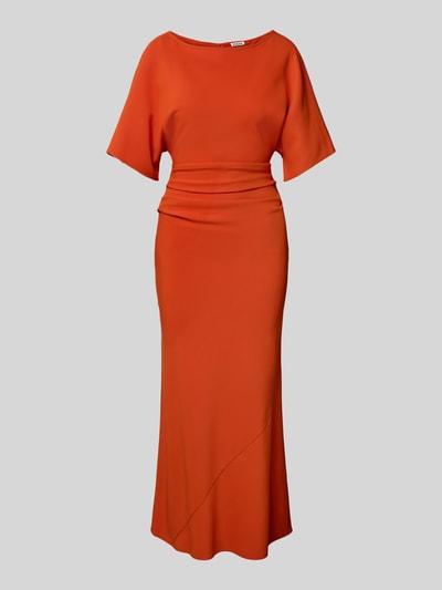 Staud Maxi-jurk met boothals, model 'AMELIE' Oranje - 2