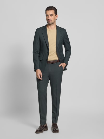 Strellson Marynarka do garnituru o kroju slim fit z dodatkiem wełny model ‘ALZER 3’ Ciemnozielony 1