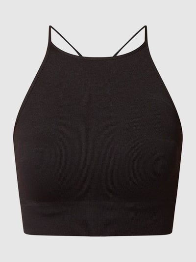 Only Crop Top mit Stretch-Anteil  Black 2