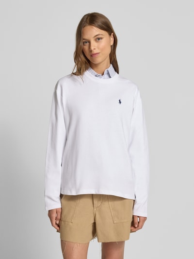 Polo Ralph Lauren Shirt met lange mouwen en labelstitching Wit - 4