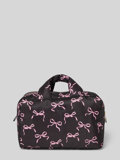 WOUF Kulturtasche mit Logo-Patch Modell 'Juliette' Black 2