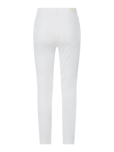 Brax Slim Fit Cropped Jeans mit Stretch-Anteil Modell 'Shakira' Weiss 3