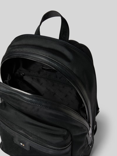 BOSS Rucksack mit Label-Prägung Modell 'Ray' Black 4