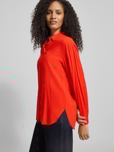 Christian Berg Woman Bluzka koszulowa o kroju regular fit z listwą guzikową Jasnoczerwony 3