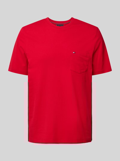 Tommy Hilfiger Regular Fit T-Shirt aus reiner Baumwolle Rot 2