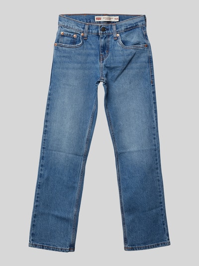 Levi’s® Kids Straight Leg Jeans im 5-Pocket-Design Blau 1