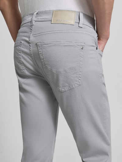 Pierre Cardin Jeansy z detalem z logo model „Lyon” Jasnoszary 3