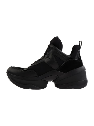 MICHAEL Michael Kors Chunky Sneaker mit Lederbesatz Black 3