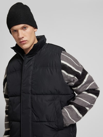 Jack & Jones Bodywarmer met opstaande kraag, model 'BRADLEY' Zwart - 3