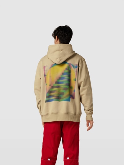 WOOD WOOD Oversized Hoodie mit Foto-Print Sand 5