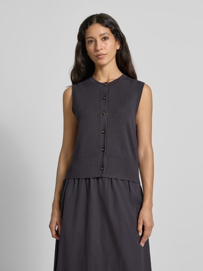 Scotch & Soda Gilet in gebreide look Donkerblauw - 4