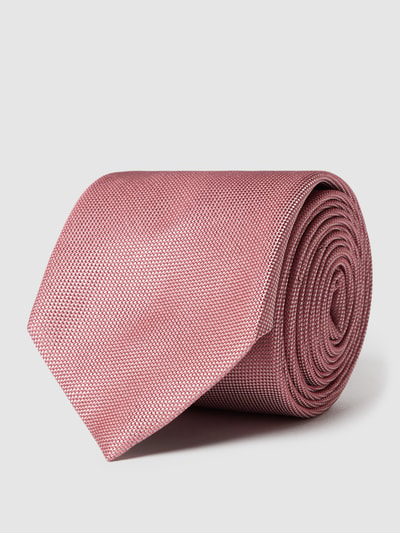 BOSS Slim Fit Krawatte aus Seide (7,5 cm) Fuchsia 2