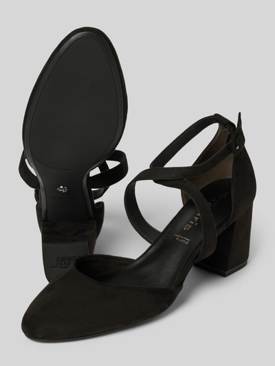 Tamaris Pumps mit Kreuzriemen Black 4