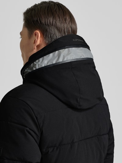 Icepeak Kurtka pikowana z kapturem model ‘BIXBY’ Czarny 3