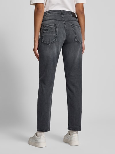 Marc O'Polo Mid Waist Boyfriend Jeans aus Baumwoll-Mix Modell 'THEDA' Anthrazit 5