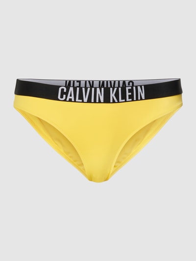 Calvin Klein Underwear Figi bikini z elastycznym pasem z logo model ‘Intense Power’ Żółty 2