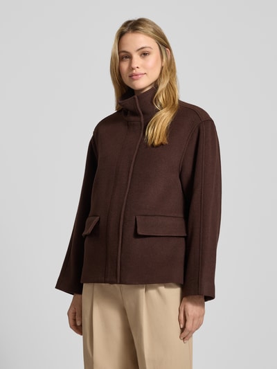 Gant Wollen jack met kasjmier Middenbruin - 4