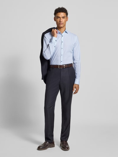 OLYMP No. Six Super Slim Fit Business-Hemd mit Kentkragen Weiss 1