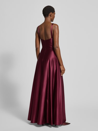 Laona Abendkleid mit Herz-Ausschnitt Dunkelrot 5
