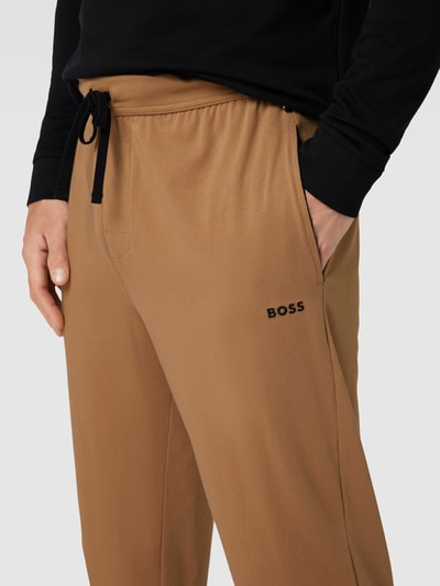 BOSS Sweatpants mit Tunnelzug Beige 3