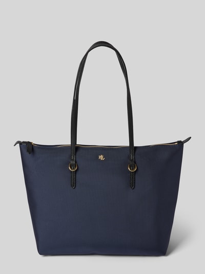 Lauren Ralph Lauren Handtasche mit Label-Applikation Modell 'KEATON' Dunkelblau 2