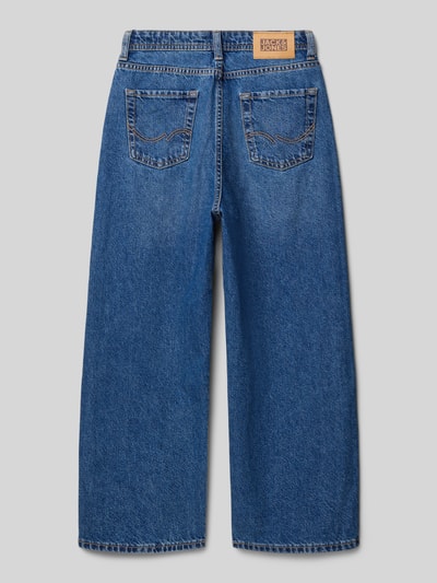 Jack & Jones Wide fit jeans met logopatch, model 'Iron' Blauw - 3