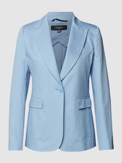 Weekend Max Mara Blazer mit Reverskragen Modell 'Gelosia' Hellblau 2