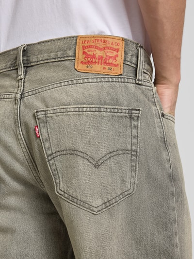 Levi's® Loose Fit Jeansshorts im Used-Look Hellgrau 3